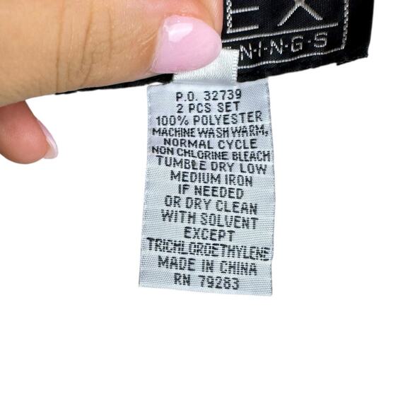 Alex Evenings Brown and White Watercolor Floral Tank Top and Jacket Set - Picture 10 of 16